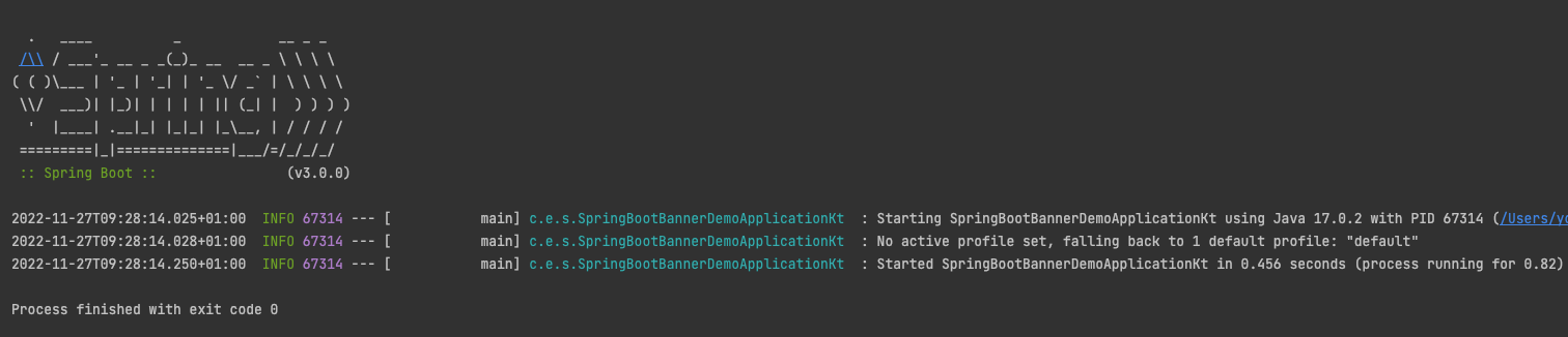 Spring Boot Banner