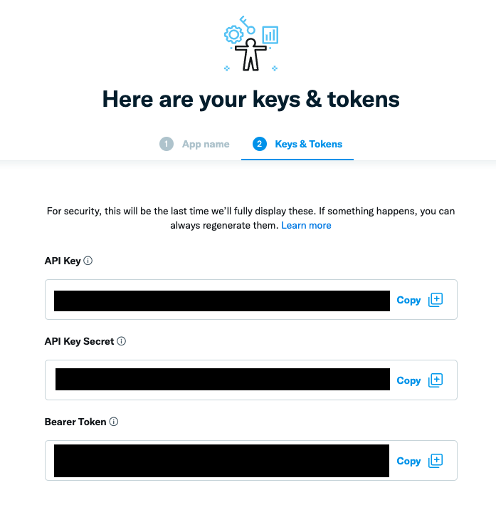 get account keys