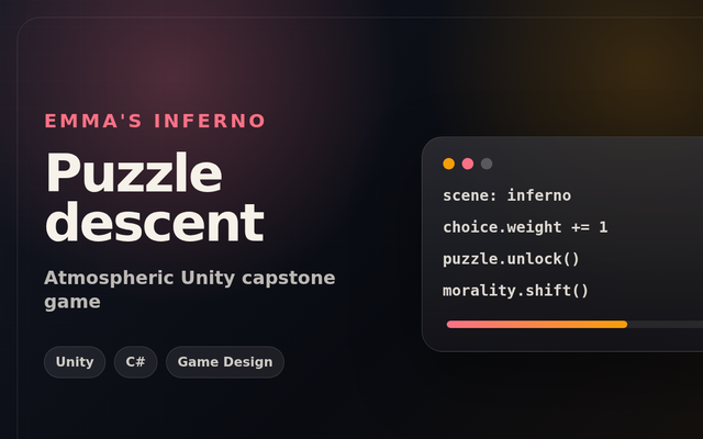 Emma's Inferno project preview